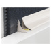 Lišta vanová Profil-EU PVC bílá, délka 185 cm, výška 20 mm, šířka 20 mm, LVL