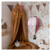 Super balloon Dekorační horkovzdušný balón &#8211; růžová/bílá - S-28cm x 16cm