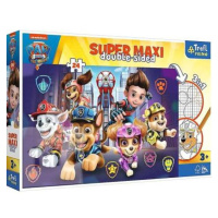 Trefl Puzzle 24 SUPER MAXI - Paw Patrol: The Movie