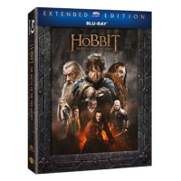 Hobit: Bitva pěti armád - prodloužená verze (3BD) - Blu-ray