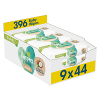 PAMPERS Ubrousky vlhčené Harmonie Coconut Plastic Free 9x44 ks