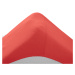Jersey prostěradlo červené 90 x 200 cm Gramáž (hustota vlákna): Lux (190 g/m2)