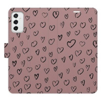 iSaprio Flip pouzdro Heart Dark 02 pro Samsung Galaxy M52 5G