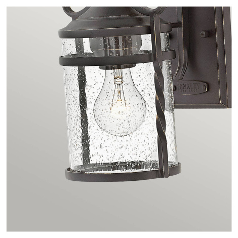 HINKLEY Venkovní nástěnné světlo Casa S ve tvaru lucerny