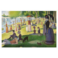 Obrazová reprodukce A Sunday on La Grande Jatte, George Seurat, 40 × 26.7 cm