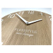 Kvalitní dubové nástěnné hodiny 30 cm