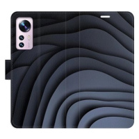 iSaprio Flip pouzdro Dark Waves pro Xiaomi 12 / 12X