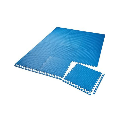 Podlahová ochranná rohož 12 ks modrá tectake