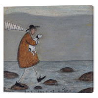 Obraz na plátně Sam Toft - One Step at a Time, 2 - 40×40 cm