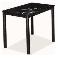 Casarredo Jídelní stůl DAMAR 80x60 černý