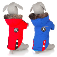 Vsepropejska Ronys zimní bunda pro psa Barva: Zelená, Délka zad (cm): 39, Obvod hrudníku: 48 - 5