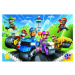 Puzzle Tlapková patrola na motorkách/Paw patrol 100 dílků 41x27,5cm v krabici 29x19x4cm