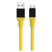 Kabel Tactical Fat Man Cable USB-A/USB-C 1m, žlutá