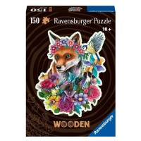 RAVENSBURGER - Dřevěné puzzle barevná liška 150 dílků