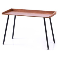 Pracovní stůl s deskou v dekoru ořechového dřeva 52x115 cm Missa – Homede