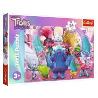 Trefl Puzzle 24 Maxi - Ve světě Trollů / Universal Trolls 3 (2023)