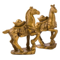 Fengshuiharmony Mosazný koník s ingotem