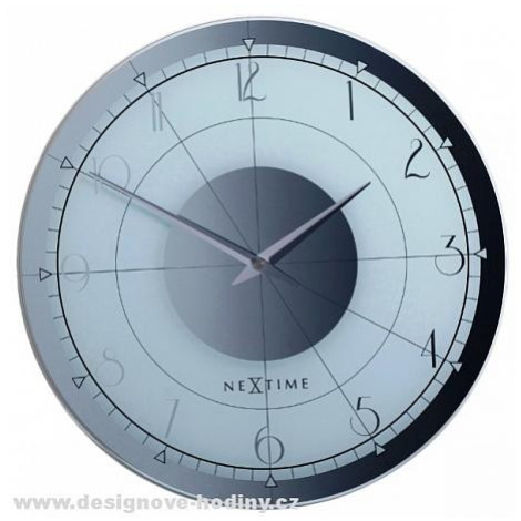 Designové nástěnné hodiny 8125 Nextime Fancy 43cm FOR LIVING