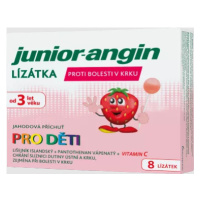 Junior-angin lízátka pro děti 8ks