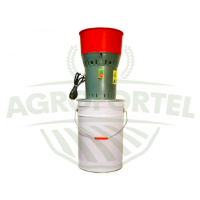 AGROFORTEL Elektrický šrotovník na obilí AGF-25 | 1,0 kW, 25 litrů