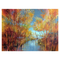 Ilustrace Autumn joy, Annette Schmucker, 40 × 30 cm