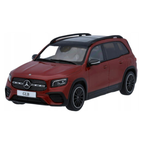 model Mercedes Glb X247 Červený 1:43