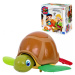Hra Turtle Fun želva zábavná plastová 22cm s vajíčky 22cm na baterie Zvuk