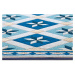 Hanse Home Collection koberce Běhoun Cappuccino 105877 Classic Blue - 75x150 cm