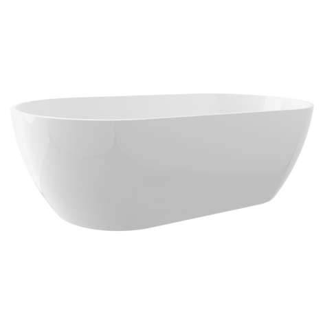 POLYSAN REDUTA volně stojící vana litý mramor 171x81x46cm, bílá 72842