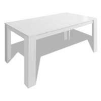 Jídelní stůl 140x80x75 cm bílý