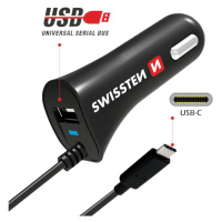 Nabíječka CL Swissten USB-C A USB 2.4 AMP