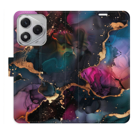 iSaprio Flip pouzdro Dark Marble pro Honor 400 Lite