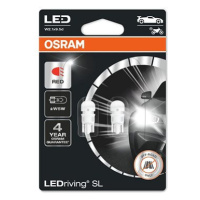 OSRAM LEDriving SL W5W Červená 12V dva kusy v balení