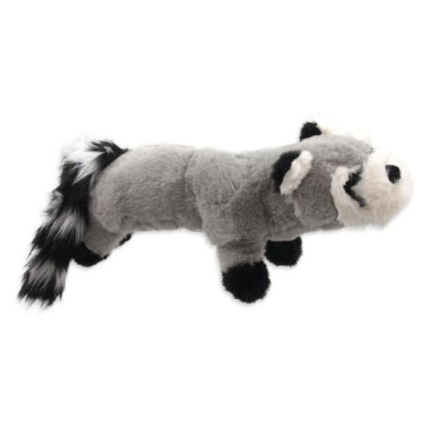 Hračka Dog Fantasy Plush medvídek čistotný pískací černé tlapky 45cm