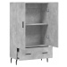 vidaXL Skříň highboard betonově šedá 69,5x31x115 cm kompozitní dřevo