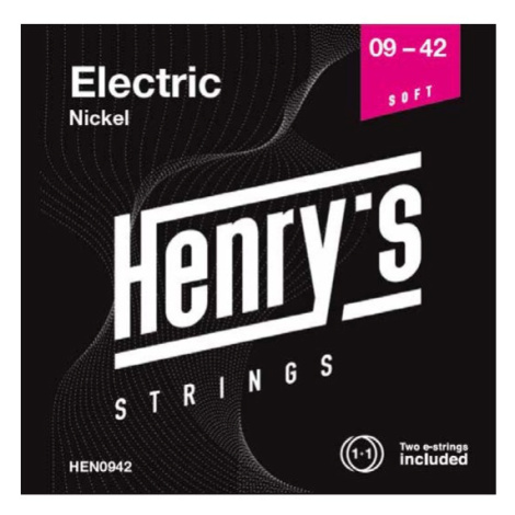 Henry’s HEN0942 Electric Nickel - 009“ - 042“