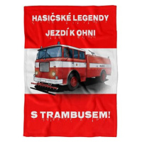 IMPAR Fleecová deka Hasičské legendy – Trambus