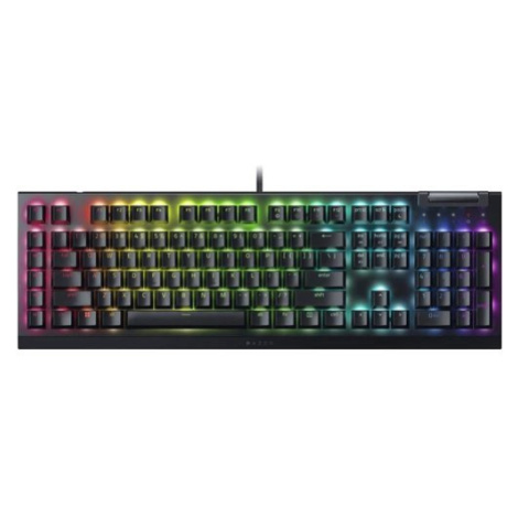 Razer BlackWidow V4 X Yellow Switch US herní klávesnice černá