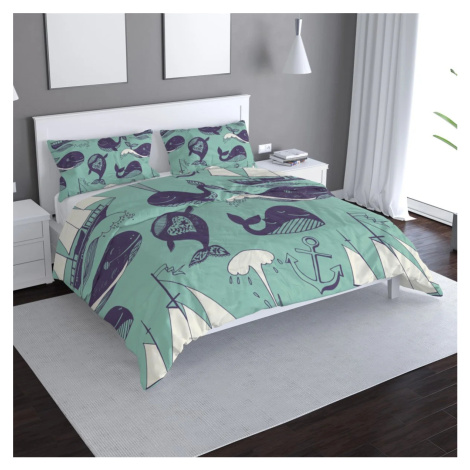 Povlečení Velryby - 140x200 / 90x70