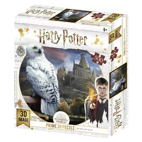 PUZZLE 3D Hedvika (Harry Potter) 61x46cm 500 dílků skládačka v krabici PRIME 3D