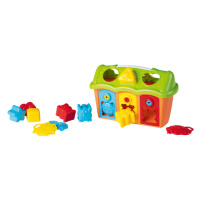 Playtive Dětská plastová hračka (stodola na třídění tvarů s klíčem)