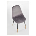 HALMAR Designová židle Suzzie šedá
