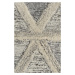 Flair Rugs koberce Kusový koberec Moda River Grey/Multi - 160x230 cm