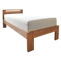 Oak´s Dubová postel Mono Klasik 4 cm masiv rustik - 120x200 cm