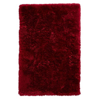 Rubínově červený koberec Think Rugs Polar, 80 x 150 cm