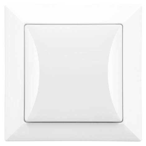 Vypínač křížový Pola, bílá DÜWI