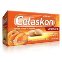 Celaskon meruňka 100mg 60 žvýkacích tablet