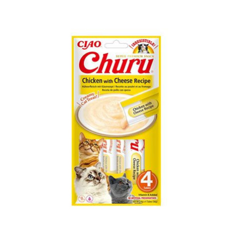 Churu Cat Chicken With Cheese Recipe 4x14g