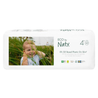 ECO BY NATY Pleny jednorázové 4+ (9-20 kg) 42 ks - ECONOMY PACK