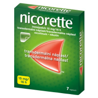 Nicorette Invisipatch 15 mg/16 h náplast 7 ks
